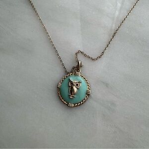 Gold Owl Pendant Necklace